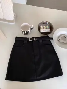 StyleCast x Revolte Women  Mini Straight Skirt