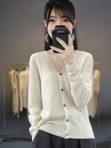 StyleCast Women V - Neck Long Sleeves Fashion Sweater
