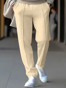 StyleCast x Revolte Men Regular Fit Mid-Rise Trousers