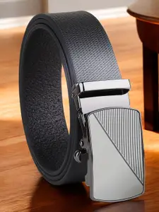 Provogue Men Textured Leather Formal Belt