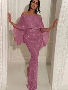 StyleCast Off-Shoulder Maxi Dress