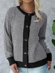 StyleCast x Revolte Women Cable Knit Long Sleeves Sweater