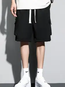 StyleCast x Revolte Men Loose Fit Outdoor Cargo Shorts