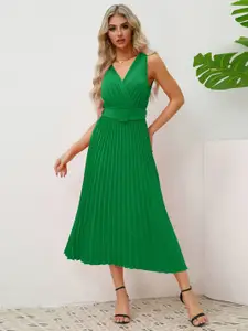 all about you Women Solid A-Line Dresses