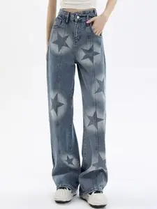 StyleCast Women Straight Fit Light Fade Jeans