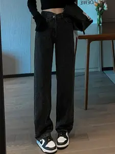 StyleCast Women Cotton Straight Fit Light Fade High-Rise Jeans