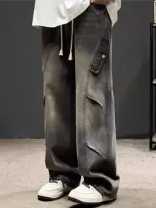 StyleCast x Revolte Men Jogger Heavy Fade Jeans