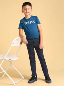 U.S. Polo Assn. Kids Boys Slim Fit Stretchable Jeans