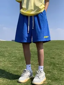 StyleCast Men Typography Printed Mid-Rise Shorts