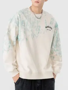 StyleCast x Revolte Men Cotton Printed Sweatshirt