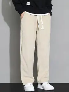 StyleCast x Revolte Men Straight Fit Easy Wash Pleated Trouser