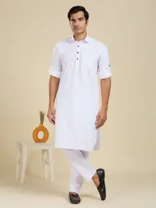 RAJUBHAI HARGOVINDAS Men Quirky Pathani Kurta