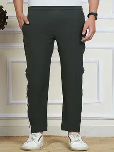 SLF INDIA Men Side Stripe Slim Fit Track Pants