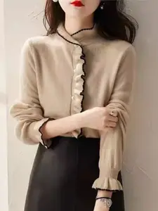 StyleCast Women Solid Front-Open