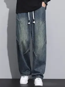 StyleCast Men Baggy Fit Medium Shade Mid-Rise Jeans