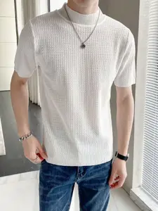 StyleCast x Revolte Men High Neck T-shirt