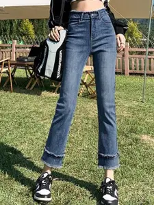 StyleCast Women Slim Fit High-Rise Jeans