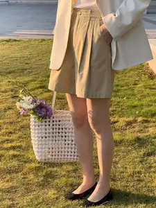 StyleCast Women Regular Fit Above Knee Solid Shorts