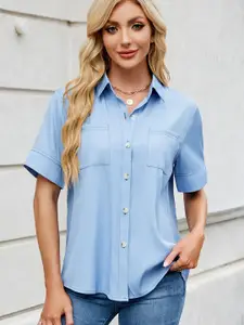 StyleCast Women Opaque Casual Shirt