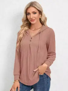 StyleCast Women Hooded Sweatshirt