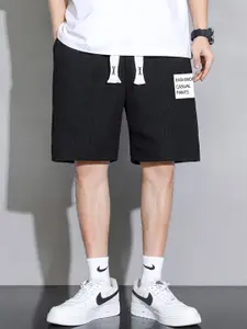 StyleCast x Revolte Men Typography Printed Shorts