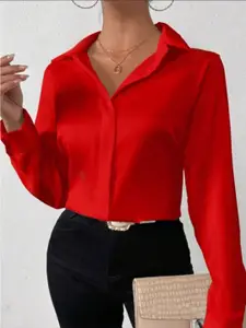 StyleCast Women Classic Opaque Casual Shirt