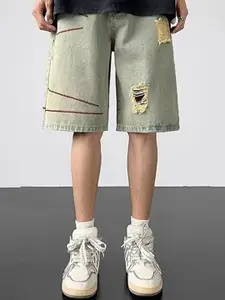 StyleCast x Revolte Men Denim Shorts