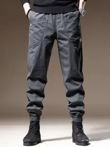 StyleCast x Revolte Men Easy Wash Joggers Trousers