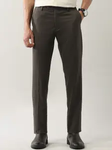 Arrow Men Classic Mid-Rise Slim Fit Trousers