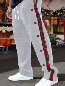 StyleCast x Revolte Men Checked Pleated Trouser