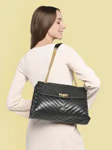Lavie Structured Satchel with Quilted
