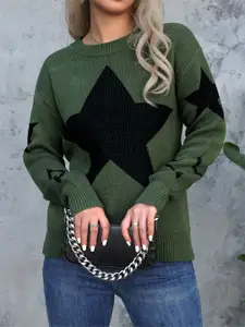 StyleCast x Revolte Women Printed Pullover