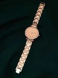 SZN Women Dial & Reset Time Analogue Watch Glory CopperSZN