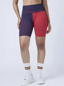 FEIER Women Skinny Fit High-Rise Sports Shorts