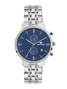 MONT NEO Men Dial & Bracelet Style Straps Analogue Watch 3515E-M1105