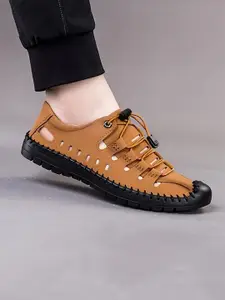 Robbie Jones Men PU Shoe-Style Sandals