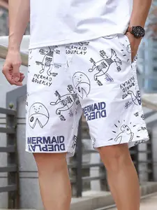 StyleCast x Revolte Men Printed Cotton Shorts