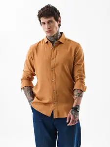 Snitch Men Slim Fit Casual Shirt