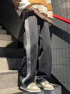 StyleCast x Revolte Men Relaxed Fit Light Fade Jeans