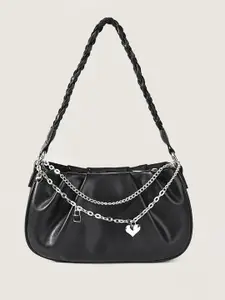 StyleCast x Revolte PU Satchel with Applique