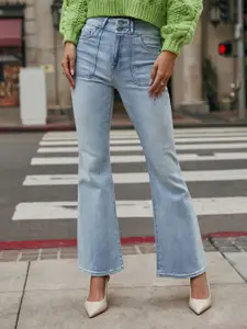 StyleCast Women Bootcut High-Rise Jeans