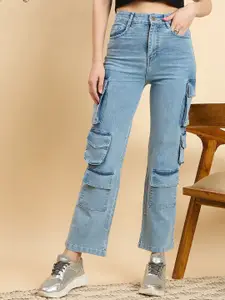 Mast & Harbour Women Bootcut High-Rise Jeans