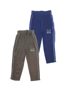 BAESD Boys Pack Of 2 Mid-Rise Track Pants