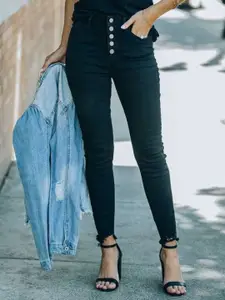 StyleCast Women Skinny Fit Stretchable Cropped Jeans