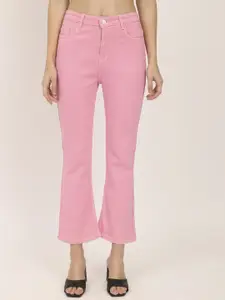 CORSICA Women Jean Bootcut High-Rise Light Fade Stretchable Jeans