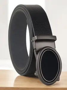 Provogue Men Textured Leather Formal Belt