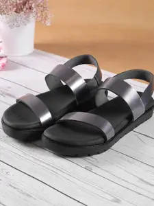 Metro Women Open Toe Flats