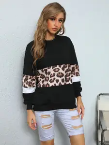 StyleCast Women Animal Skin Printed Sweatshirt