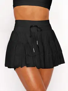 StyleCast Shorts Layered Mini Skirt
