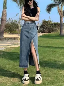 StyleCast Wrap Midi Skirt